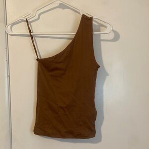 Madewell one shoulder tank